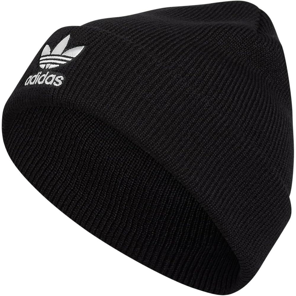 imageadidas Originals Mens Trefoil BeanieOlder ModelBlack