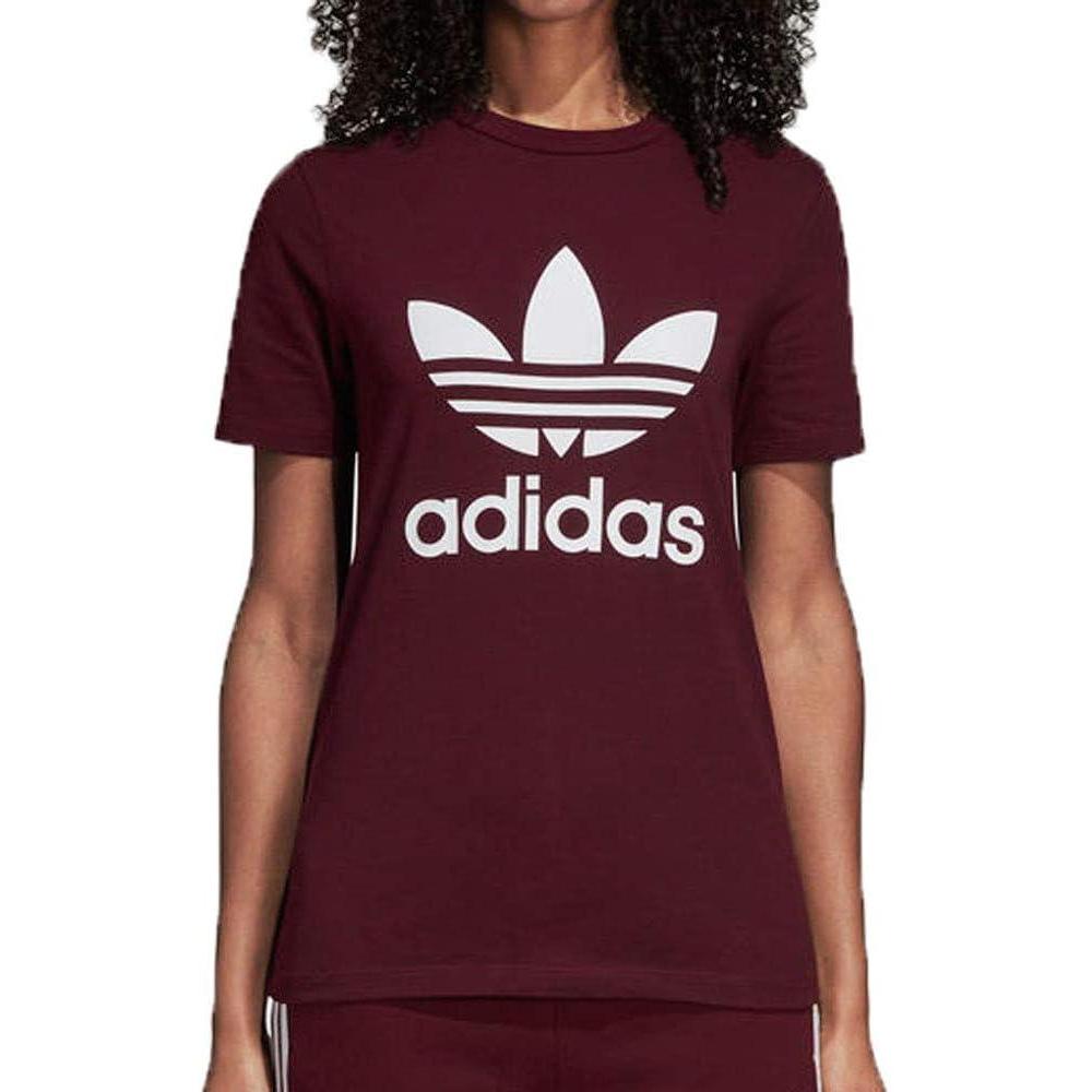 imageadidas Originals Mens Trefoil TeeMaroon