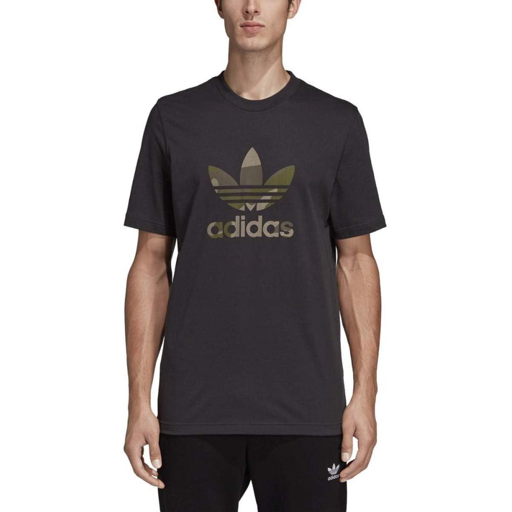 imageadidas Originals Mens Trefoil TeeUtility Black
