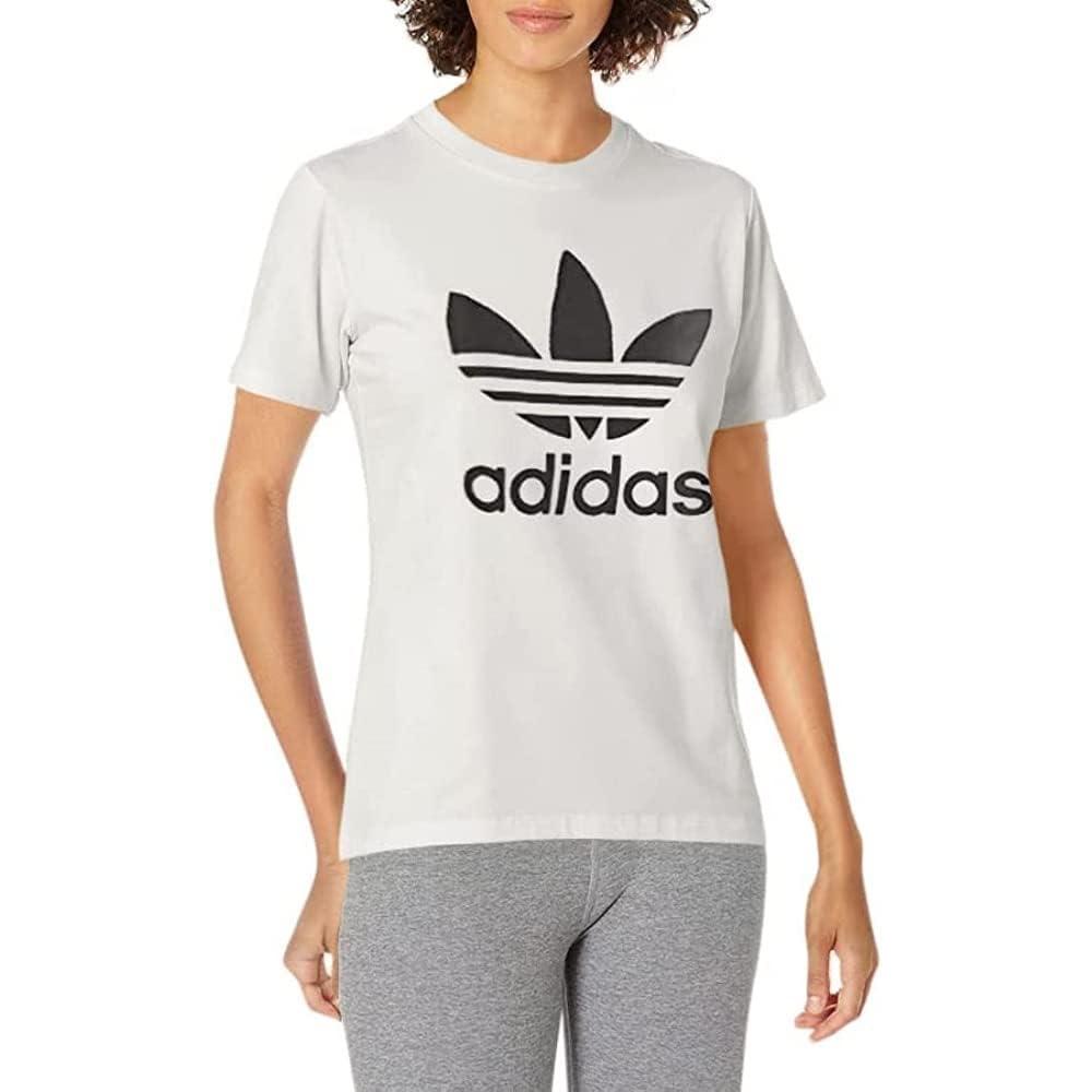 imageadidas Originals Mens Trefoil TeeWhite1Black