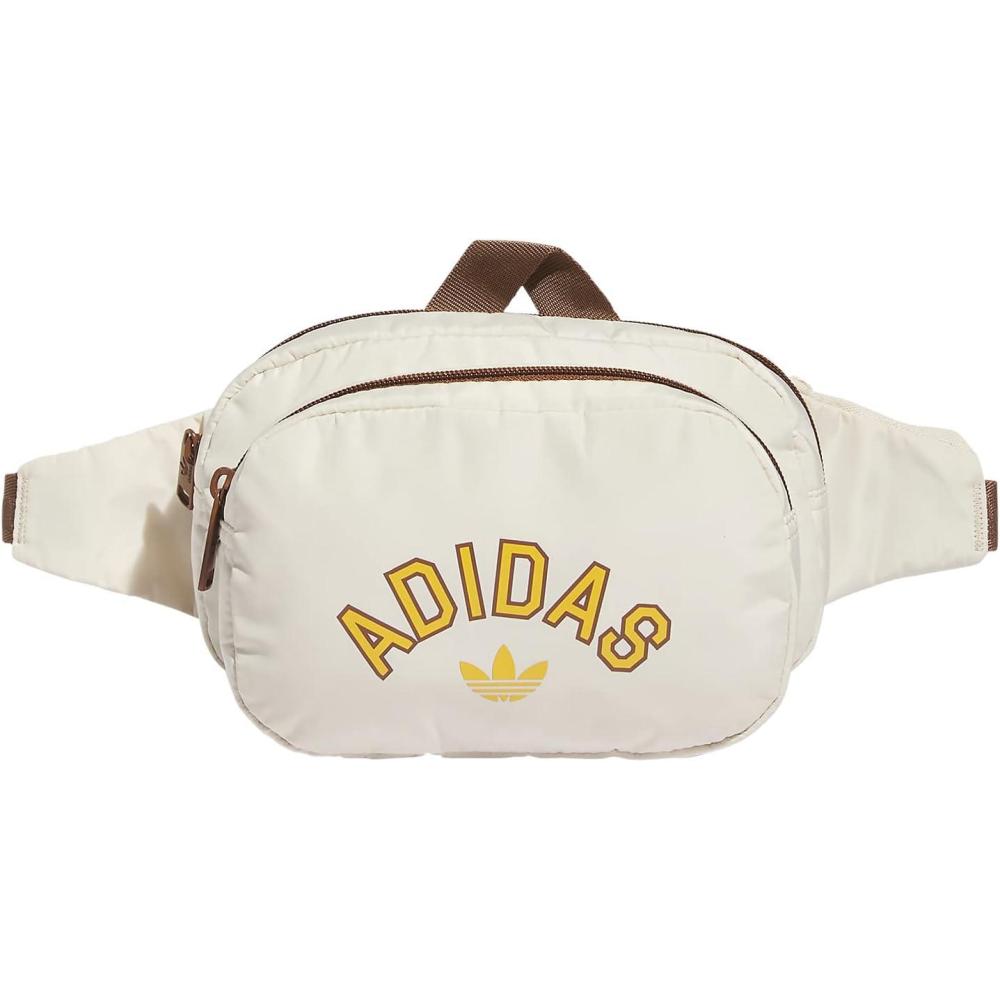 imageadidas Originals Sport Waist PackTravel and Festival BagWonder WhitePreloved BrownPreloved Yellow