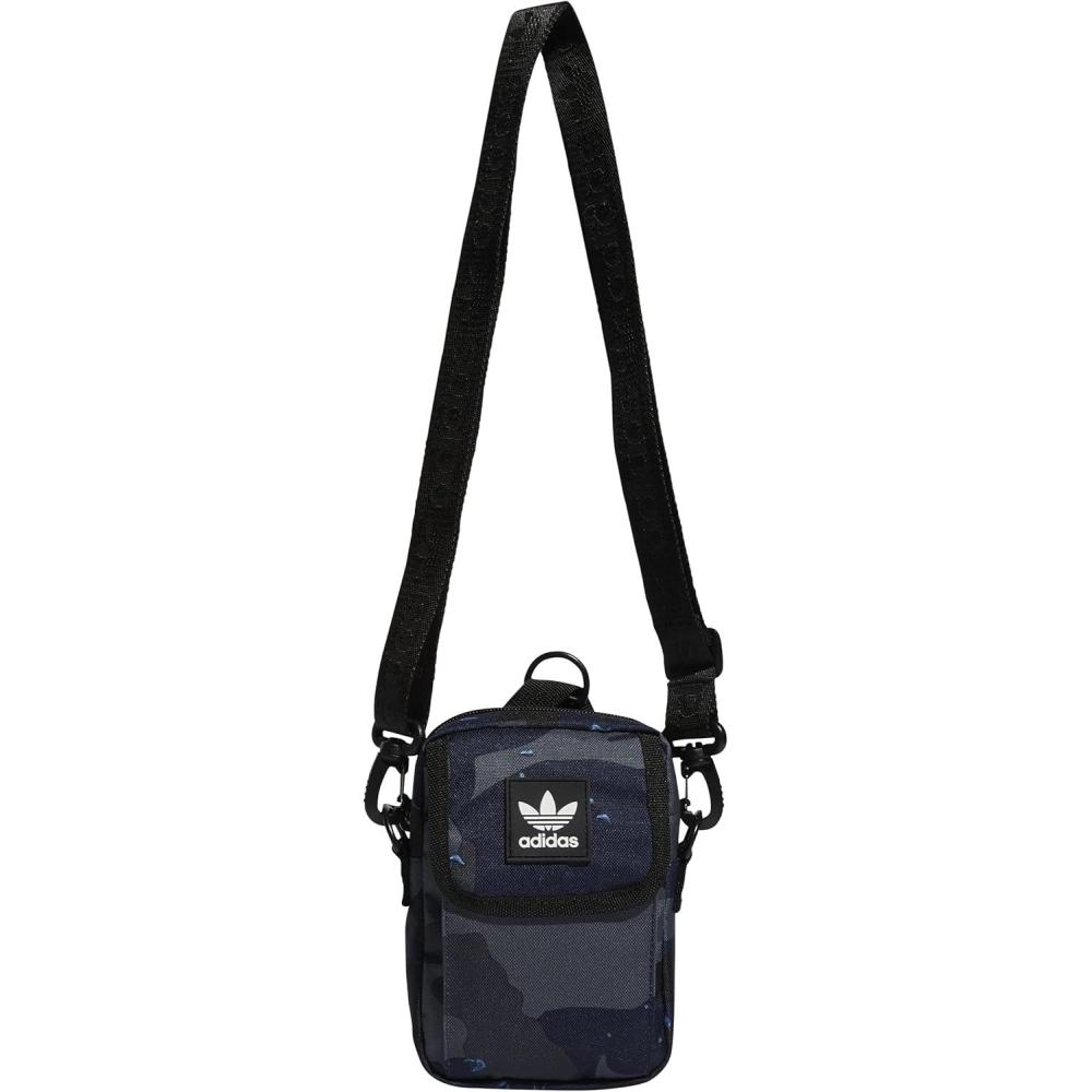 imageadidas Originals Utility Festival Crossbody Bag Rain Camo Legend Ink Blue One Size