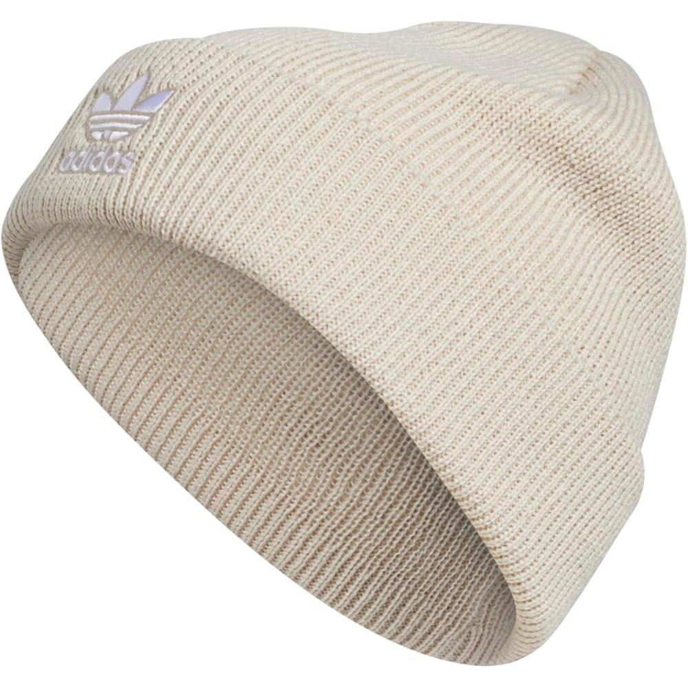imageadidas Originals Womens Trefoil BeanieAlumina HeatherWhite