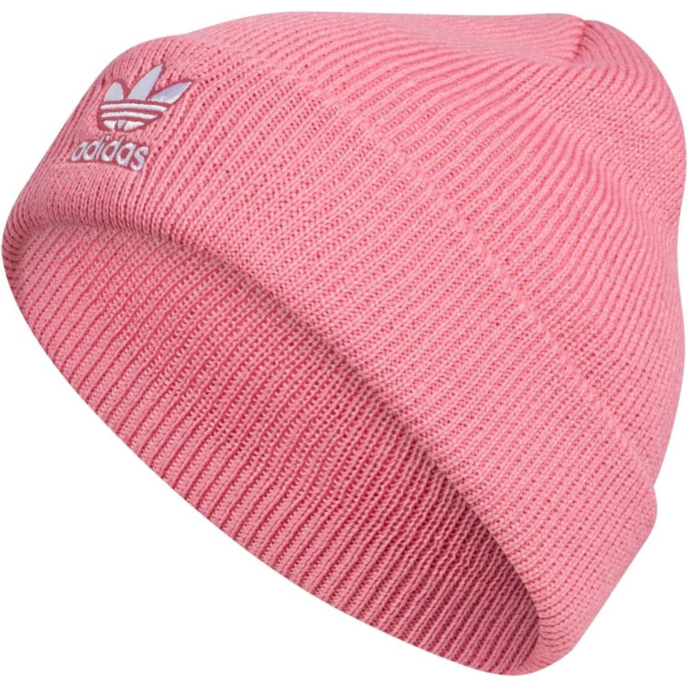 imageadidas Originals Womens Trefoil BeanieRose Tone PinkWhite