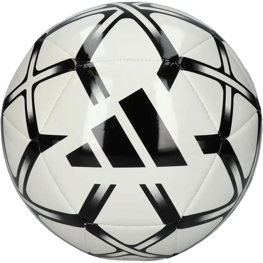 imageadidas Starlancer Club Soccer BallWhiteBlack