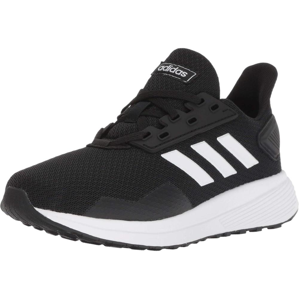 imageadidas Unisex Child Duramo 9 WIDEBlackWhite