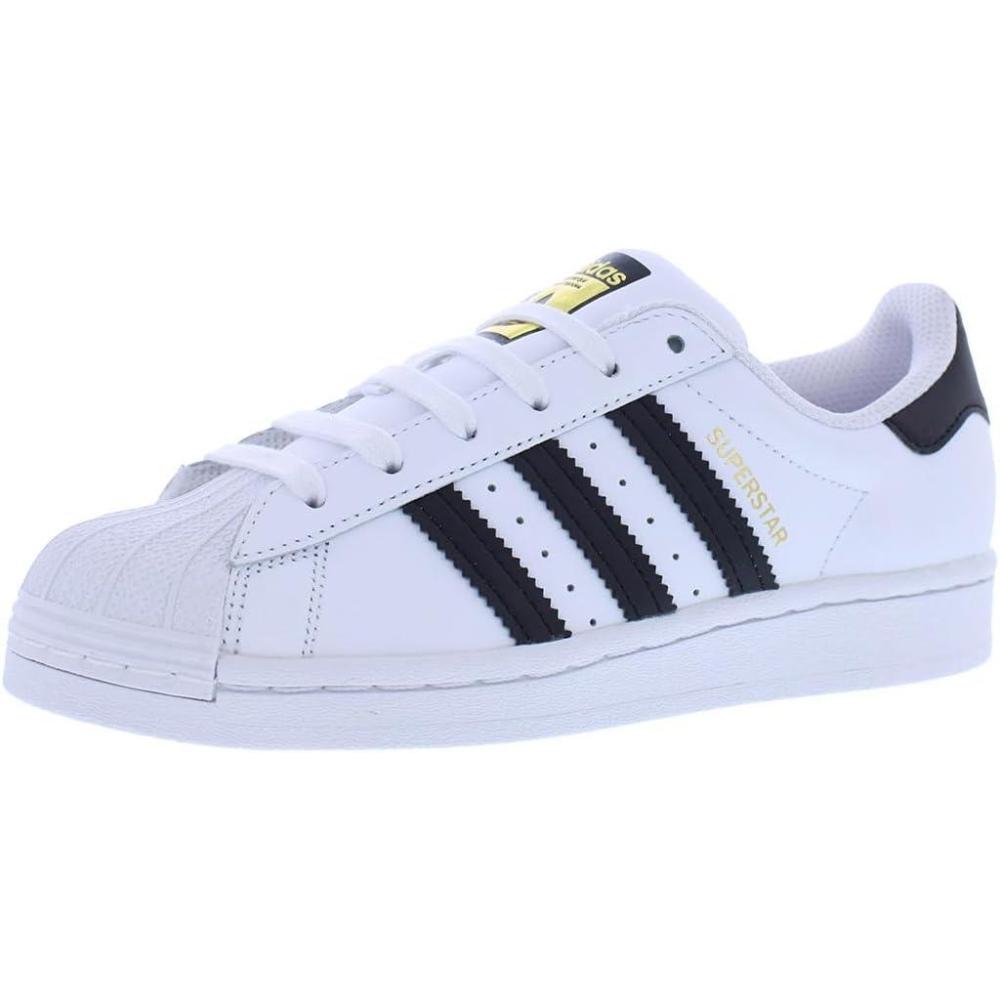 imageadidas UnisexBaby Superstar SneakerCloud WhiteJet Blackwhite