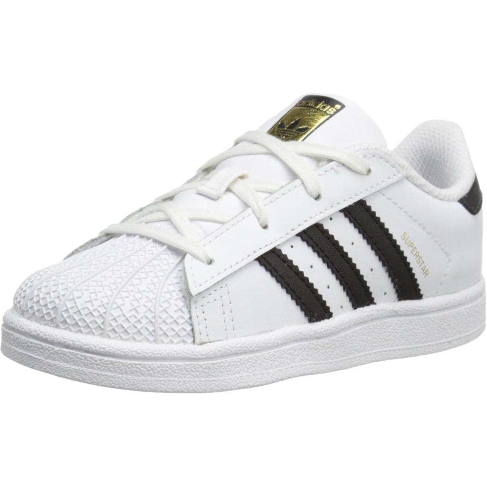 imageadidas UnisexBaby Superstar SneakerCore WhiteCore BlackWhite