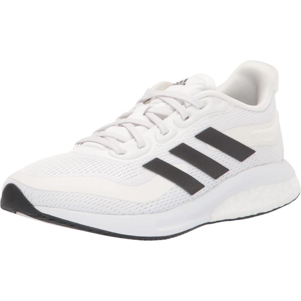 imageadidas UnisexChild Supernova Running ShoesWhiteCore BlackDash Grey