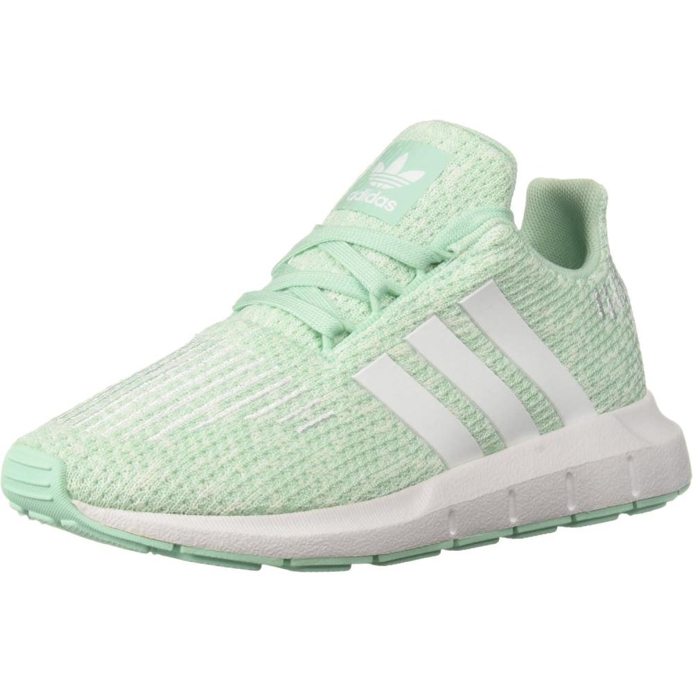 imageadidas UnisexChild Swift Running ShoeClear MintWhiteAero Green