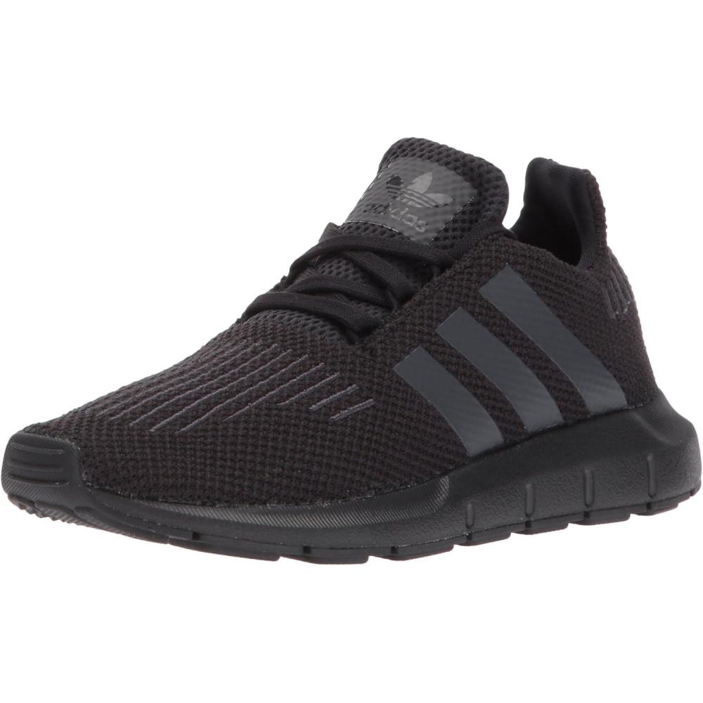 imageadidas UnisexChild Swift Running ShoeCore BlackUtility BlackBlack
