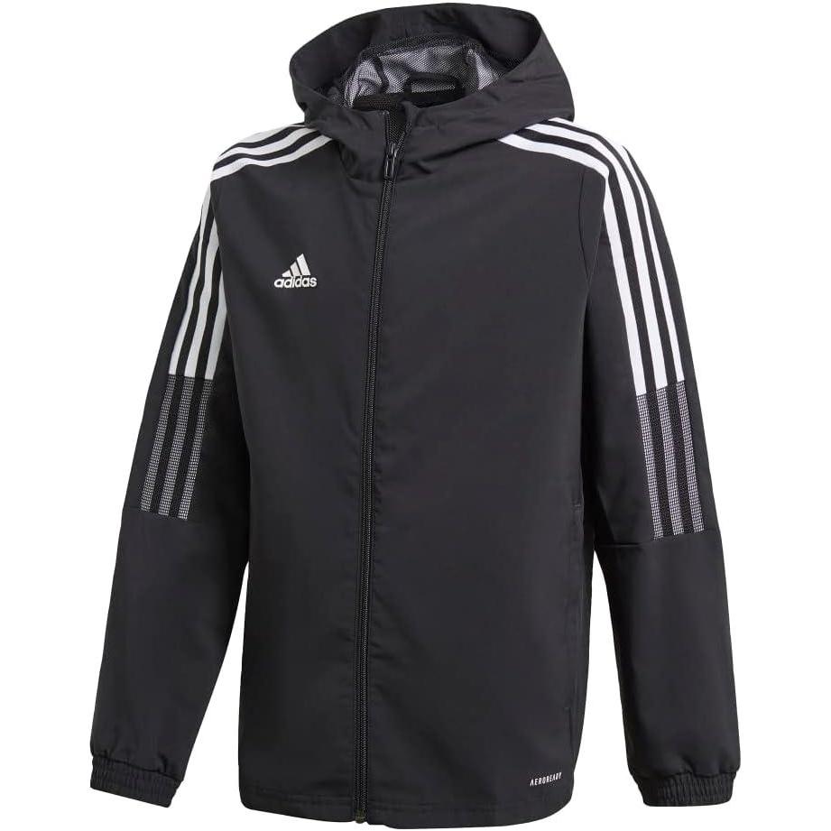 imageadidas UnisexChild Tiro 21 WindbreakerBlack