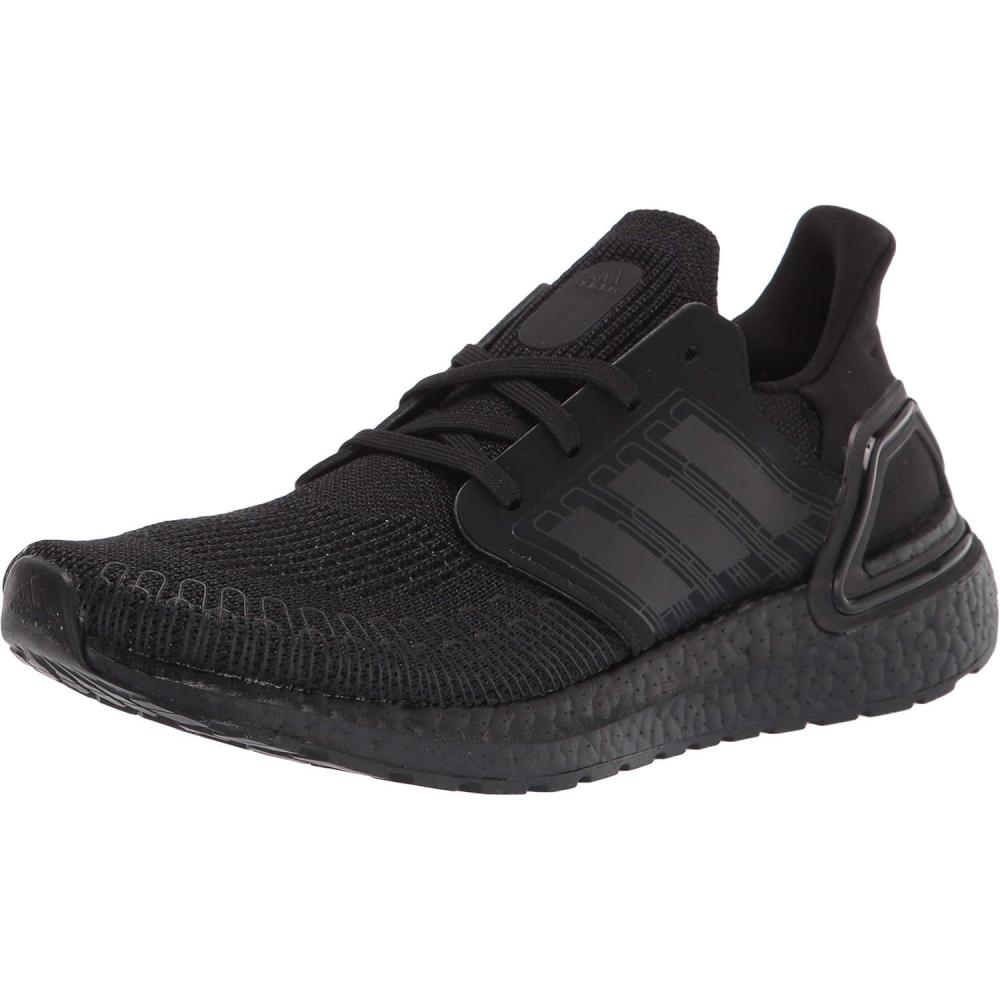 imageadidas UnisexChild Ultraboost 20 Running ShoeBlackBlackRed