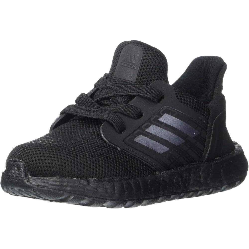 imageadidas UnisexChild Ultraboost 20 Running ShoeBlackBlackSolar Red