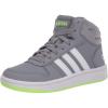 Grey/Ftwr White/Signal Green