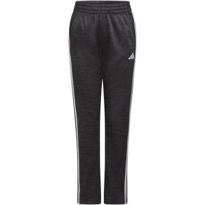 Adidas Boys’ Tapered Trainer Pant(Black Heather)
