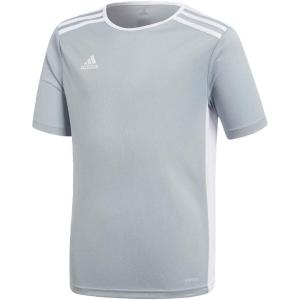 adidas Boy’s Entrada 18 Jersey(Light Grey/White)