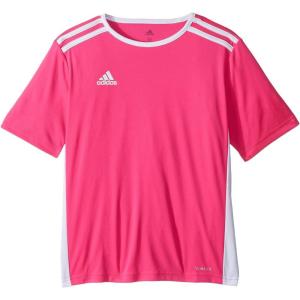 adidas Boy’s Entrada 18 Jersey(Shock Pink/White)