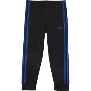 adidas Boys’ Iconic Tricot Jogger Training Pants(Black With Collegiate Royal)