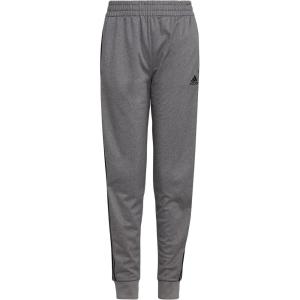 adidas Boys’ Iconic Tricot Jogger Training Pants(Charcoal Grey Heather)