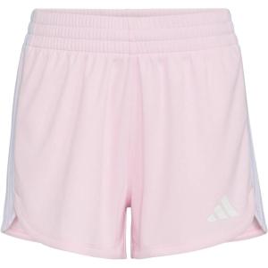 adidas Girls’ 3-Stripes Mesh Shorts(Clear Pink Adi)