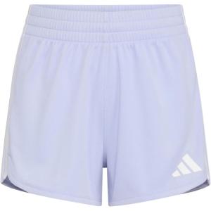 adidas Girls’ 3-Stripes Mesh Shorts(Violet Tone Purple)