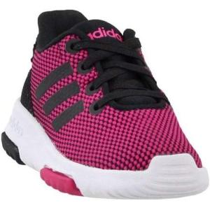 adidas Girls’ Racer TR21 Tennis Sneakers(Real Magenta/Black/Real Magenta)