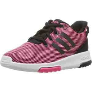 adidas Girls’ Racer TR21 Tennis Sneakers(Super Pink/Black/White)