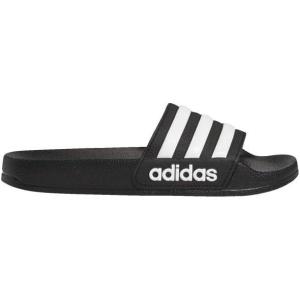 adidas Kids’ Adilette Shower Slide(Core Black/White/Core Black)