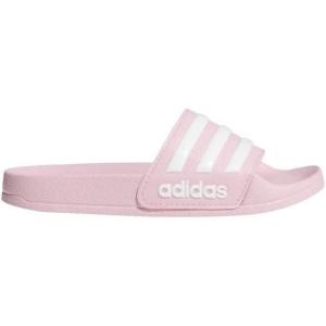 adidas Kids’ Adilette Shower Slide(True Pink/White/True Pink)