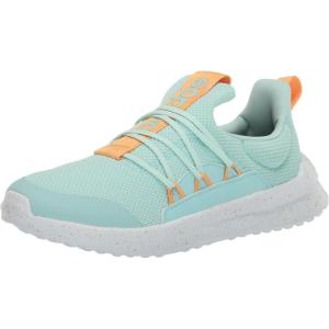 adidas Kids Boys Lite Racer Adapt 5.0 Slip On Sneakers Shoes Casual – Blue(Semi Flash Aqua/Hazy Orange/Semi Green Spark)