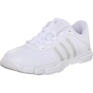 adidas Kids Girls Triple Cheer Lace Up Sneakers Shoes Casual – White(White)