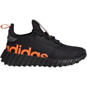 adidas Kids’ Kaptir 3.0 Sneakers(Black/Impact Orange/Grey)