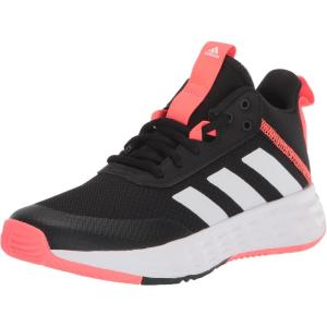 adidas Kids’ Own the Game 2.0 Basketball Shoe(Core Black/White/Turbo)