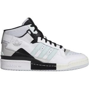 adidas Men’s Forum Mid Sneaker(Cloud White/Grey Two/Halo Mint-white)