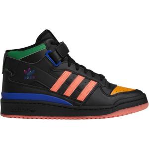adidas Men’s Forum Mid Sneaker(Core Black/Core Black/Bold Blue-)