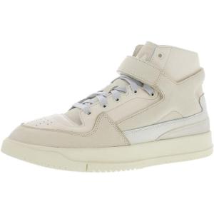 adidas Men’s Forum Mid Sneaker(Off White/Clear Grey/Chalk White)