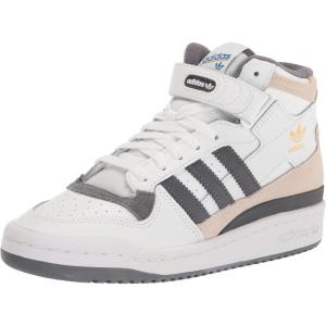adidas Men’s Forum Mid Sneaker(White/Grey/Gold Metallic)