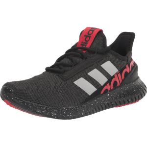 adidas Men’s Kaptir 2.0 Running Shoe(Black/Matte Silver/Better Scarlet)