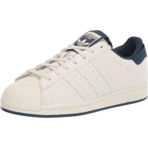 adidas Men’s Superstar Shoe(Chalk White/White Tint/Crew Navy)