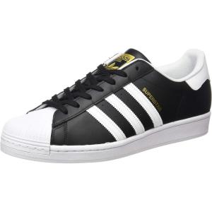 adidas Men’s Superstar Shoe(Core Black White Gold Met)