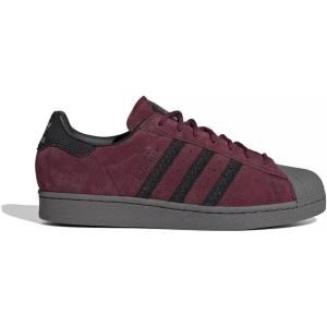 adidas Men’s Superstar Shoe(Shadow Red/Black/Dark Green)