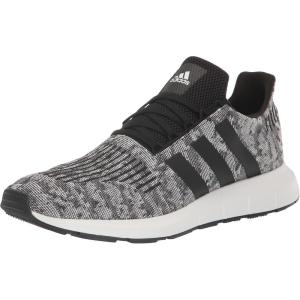 adidas Men’s Swift Run Legacy Sneaker(Black/Black/White)