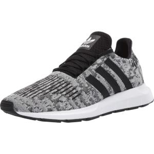 adidas Men’s Swift Run Legacy Sneaker(Core White/Core White/Black)