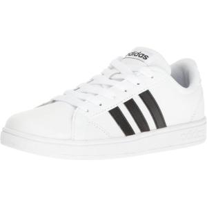adidas NEO Advantage VS K Sneaker (Little Kid/Big Kid)(White/Black/White)