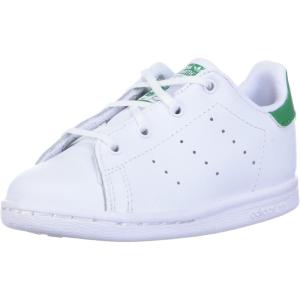 adidas Originals Infant Stan Smith Sneaker(Chalk White/White/Green)