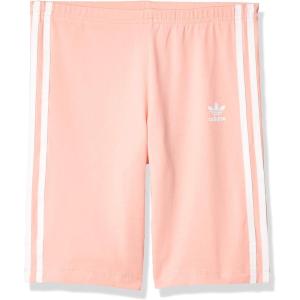 adidas Originals Kids’ Cycling Shorts(Pink/White)
