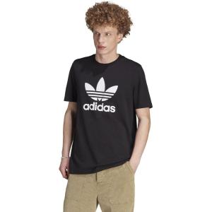 adidas Originals Men’s Adicolor Classics Trefoil T-Shirt(Black/White)