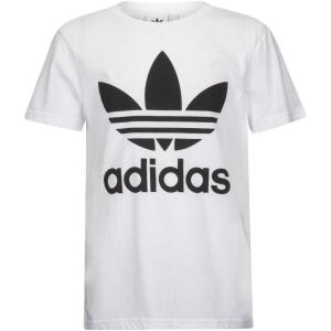 adidas Originals Men’s Adicolor Classics Trefoil T-Shirt(White Pale/Black)