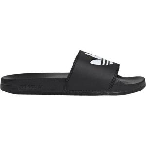 adidas Originals Men’s Adilette Lite Slide(Core Black/White/Core Black)